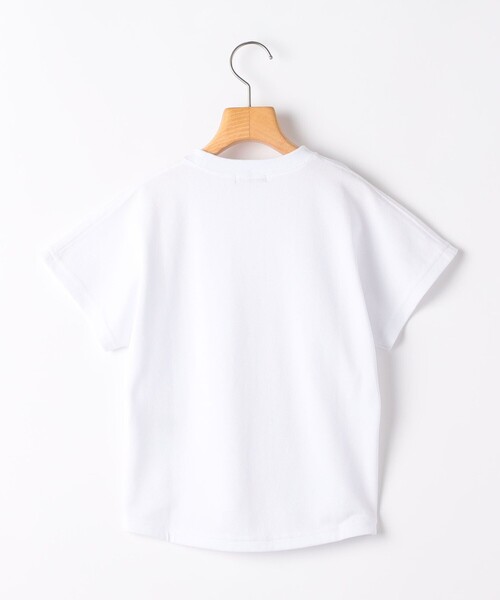 SHIPS（シップス）の「SHIPS KIDS:100～130cm/鹿の子 半袖 Tシャツ（Tシャツ/カットソー・キッズ・ブラック/ホワイト・100/120/130/110）」の3枚目の写真