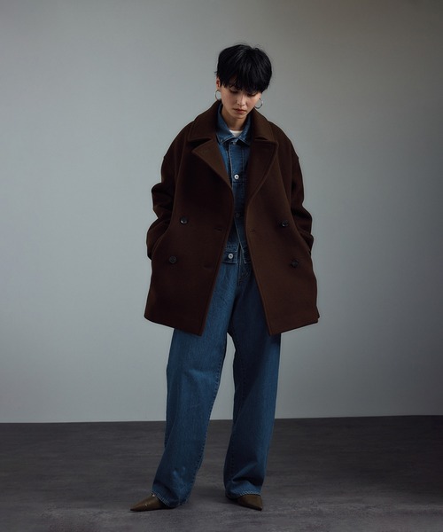 KURO（クロ）の「【KURO for SALON（クロ）】別注カルラデニムジャケット / カーラ（デニムジャケット・レディース・ブルー系その他4・FREE）」の19枚目の写真