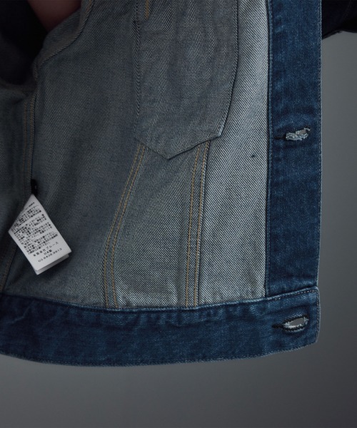 KURO（クロ）の「【KURO for SALON（クロ）】別注カルラデニムジャケット / カーラ（デニムジャケット・レディース・ブルー系その他4・FREE）」の12枚目の写真