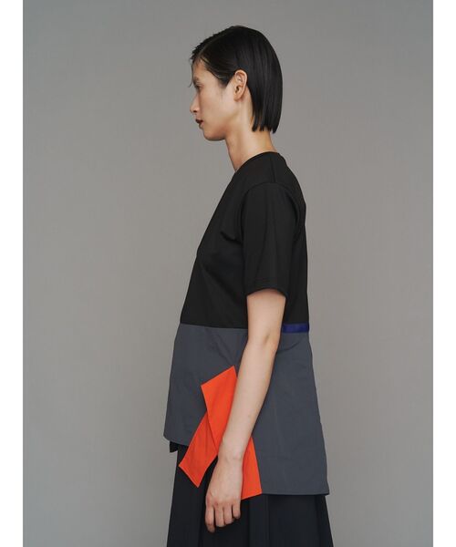 ASYMME HEM T-SH / アシメヘムTシャツ（Tシャツ/カットソー