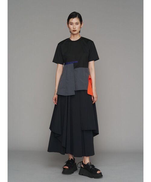 ASYMME HEM T-SH / アシメヘムTシャツ（Tシャツ/カットソー