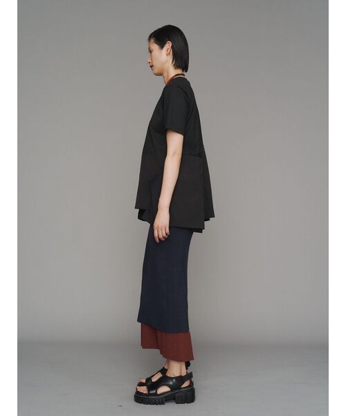 un3d. 新品　ASYMME HEM T-SH / アシメヘムTシャツ ASYMME HEM T-SH / アシメヘムTシャツ（Tシャツ/カットソー