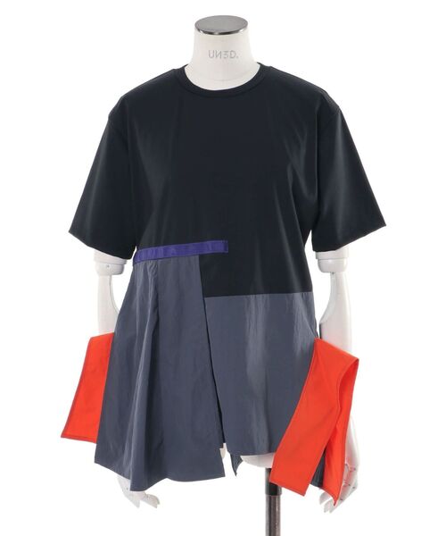 un3d. 新品　ASYMME HEM T-SH / アシメヘムTシャツ ASYMME HEM T-SH / アシメヘムTシャツ（Tシャツ/カットソー