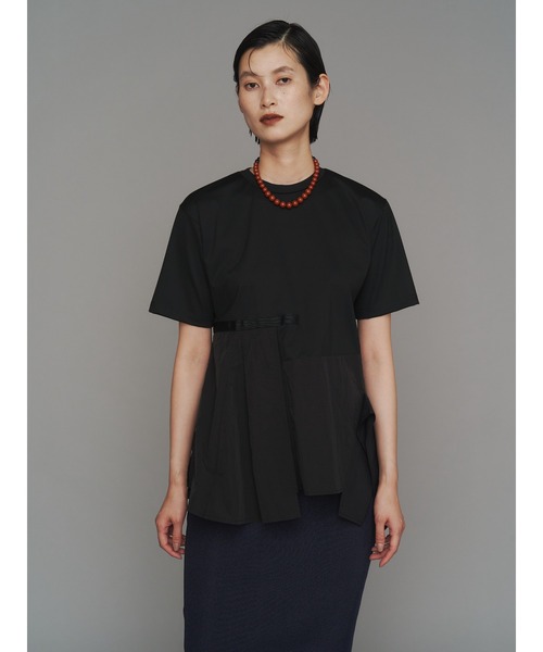 un3d. 新品　ASYMME HEM T-SH / アシメヘムTシャツ ASYMME HEM T-SH / アシメヘムTシャツ（Tシャツ/カットソー
