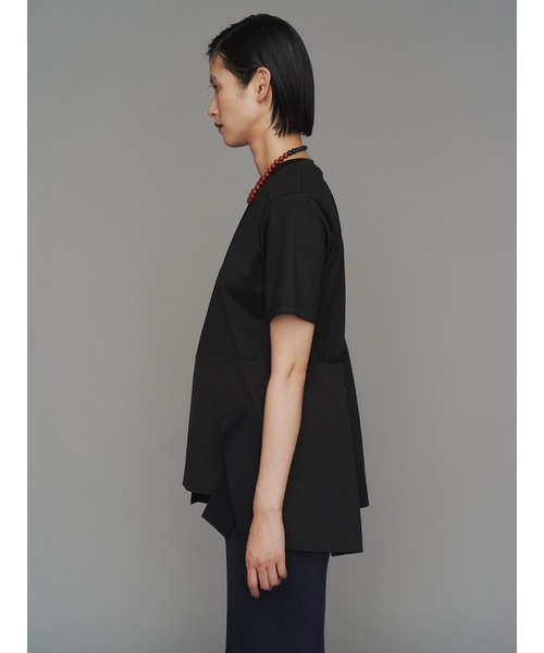 ASYMME HEM T-SH / アシメヘムTシャツ（Tシャツ/カットソー
