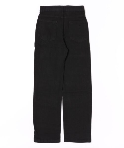 urge：（アージコロン ）の「【URGE：】ハイウエスト ストレート デニムパンツ（デニムパンツ・レディース・ブルー/ライトブルー/ブラック・X-LARGE/LARGE/MEDIUM/SMALL）」の8枚目の写真