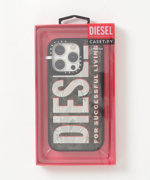 【新品】DIESEL casetify コラボ　iPhone16 pro ケース Diesel x CASETiFY iPhone 16 Pro ケース | ブラック | FARFETCH JP