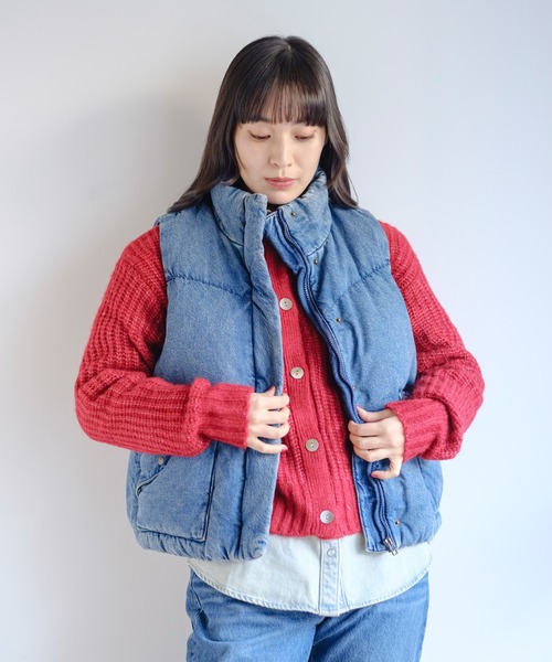 セール】Levi's/リーバイス ウエスタンバブルベスト（ダウンベスト