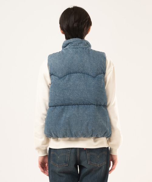 セール】Levi's/リーバイス ウエスタンバブルベスト（ダウンベスト