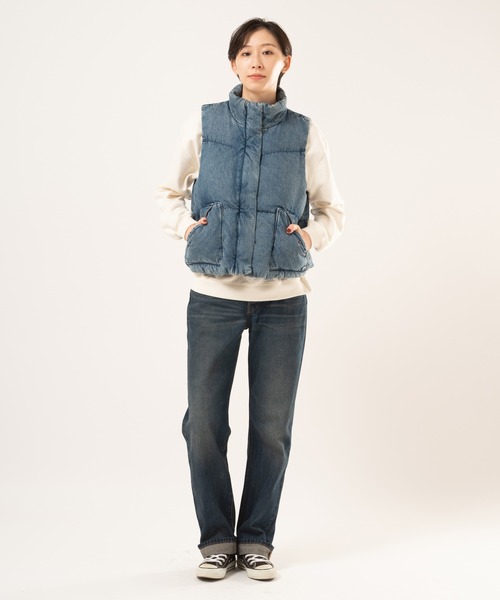 セール】Levi's/リーバイス ウエスタンバブルベスト（ダウンベスト
