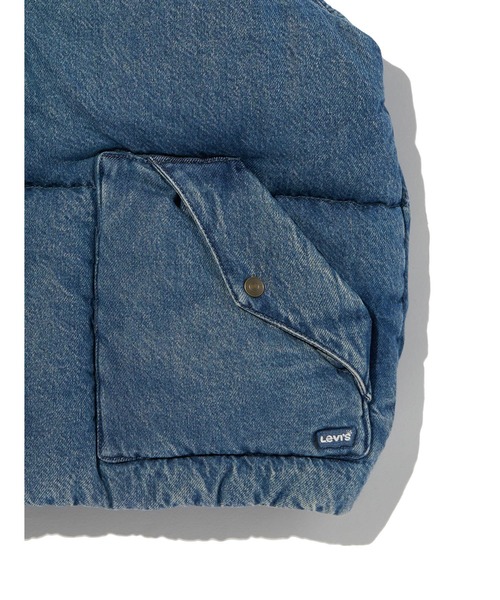 セール】Levi's/リーバイス ウエスタンバブルベスト（ダウンベスト