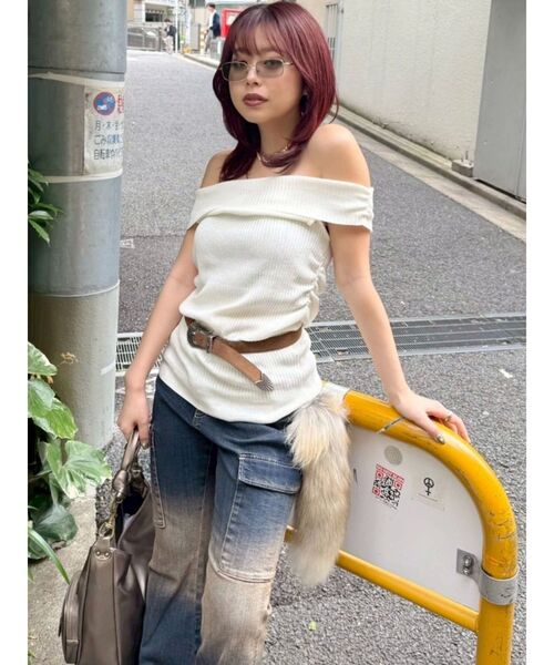 EVRIS（エヴリス）の「BIGフェイクファーしっぽチャーム（キーケース/キーアクセサリー・レディース・その他1・FREE）」の4枚目の写真