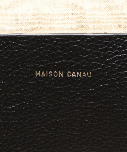 MAISON CANAU(メゾンカナウ)の「《追加》MAISON CANAU メゾン カナウ ボックスボストン Lハンドル 別注シュリンク(ボストンバッグ・レディース・ブラック・FREE)」の15枚目の写真