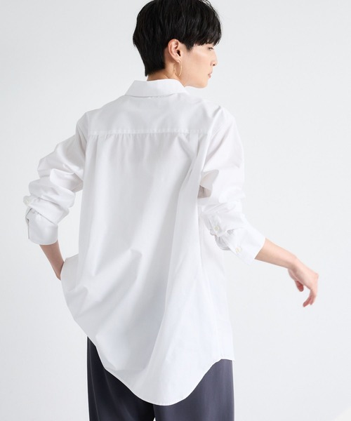 BARNYARDSTORM（バンヤードストーム）の「BARNYARDSTORM / スタンダードシャツ / マシンウォッシャブル（シャツ/ブラウス・レディース・ブルー/ホワイト・M/S）」の17枚目の写真