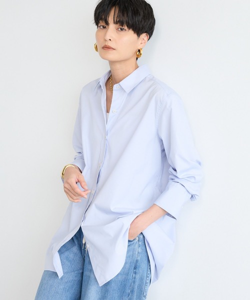 BARNYARDSTORM（バンヤードストーム）の「BARNYARDSTORM / スタンダードシャツ / マシンウォッシャブル（シャツ/ブラウス・レディース・ブルー/ホワイト・M/S）」の20枚目の写真