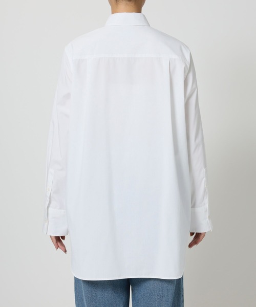 BARNYARDSTORM（バンヤードストーム）の「BARNYARDSTORM / スタンダードシャツ / マシンウォッシャブル（シャツ/ブラウス・レディース・ブルー/ホワイト・M/S）」の7枚目の写真