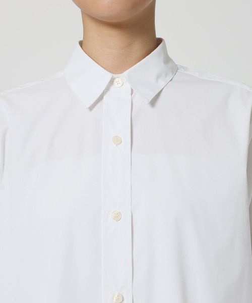 BARNYARDSTORM（バンヤードストーム）の「BARNYARDSTORM / スタンダードシャツ / マシンウォッシャブル（シャツ/ブラウス・レディース・ブルー/ホワイト・M/S）」の9枚目の写真