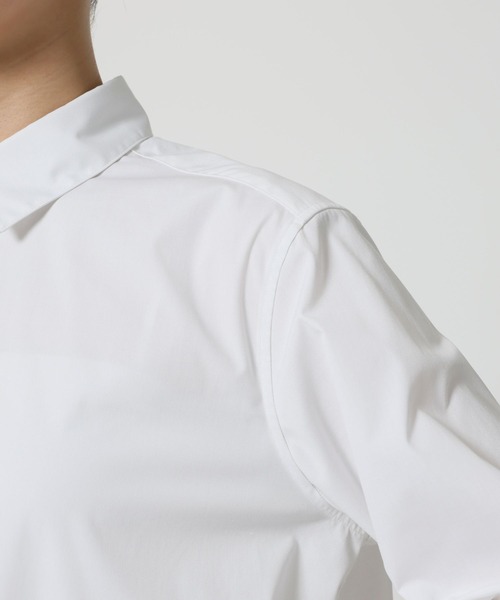 BARNYARDSTORM（バンヤードストーム）の「BARNYARDSTORM / スタンダードシャツ / マシンウォッシャブル（シャツ/ブラウス・レディース・ブルー/ホワイト・M/S）」の10枚目の写真