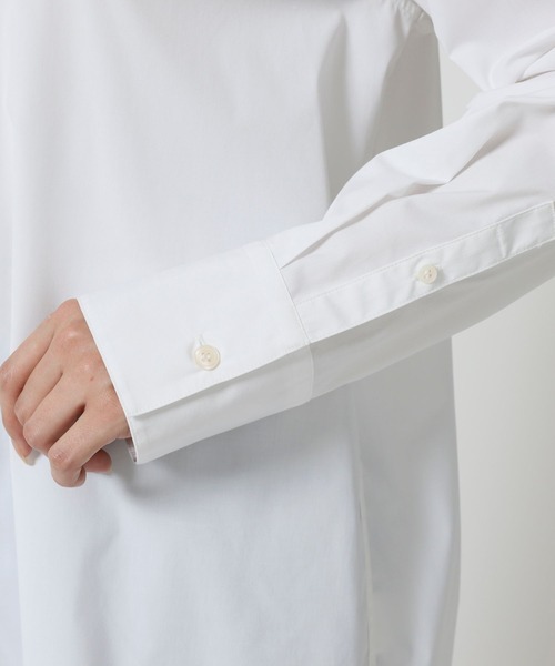 BARNYARDSTORM（バンヤードストーム）の「BARNYARDSTORM / スタンダードシャツ / マシンウォッシャブル（シャツ/ブラウス・レディース・ブルー/ホワイト・M/S）」の11枚目の写真