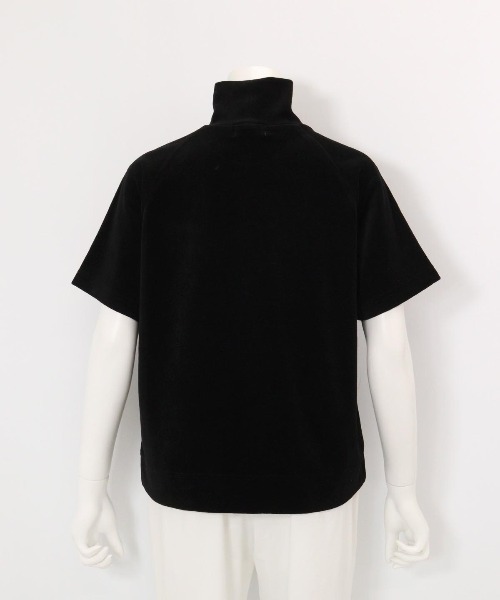 Picone CLUB(ピッコーネクラブ)の「パイル地半袖プルオーバー(Tシャツ/カットソー・レディース・ブラック/グレー/グリーン・L/M/S)」の5枚目の写真