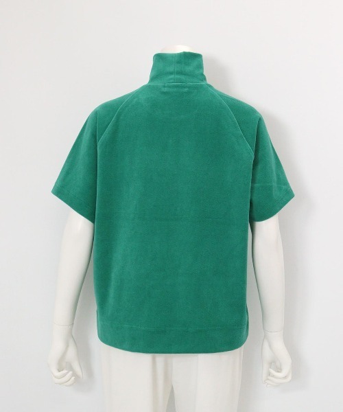 Picone CLUB(ピッコーネクラブ)の「パイル地半袖プルオーバー(Tシャツ/カットソー・レディース・ブラック/グレー/グリーン・L/M/S)」の7枚目の写真