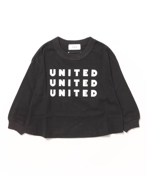 FOV（フォブ）の「フォブ UNITED L/S Tシャツ（Tシャツ/カットソー・キッズ・アイボリー/グレイッシュベージュ/ブラック・L/XL/M/S）」の13枚目の写真