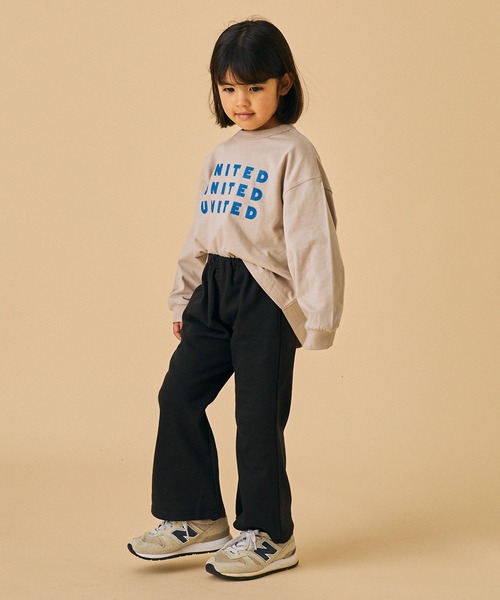 FOV（フォブ）の「フォブ UNITED L/S Tシャツ（Tシャツ/カットソー・キッズ・アイボリー/グレイッシュベージュ/ブラック・L/XL/M/S）」の8枚目の写真