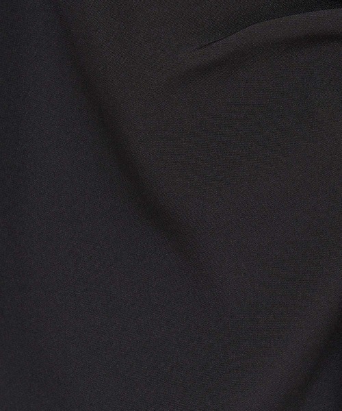 ROYAL PARTY（ロイヤルパーティー）の「ウエストタックケープミニワンピース（ワンピース・レディース・オフホワイト/ブラック/ボルドー・FREE）」の15枚目の写真