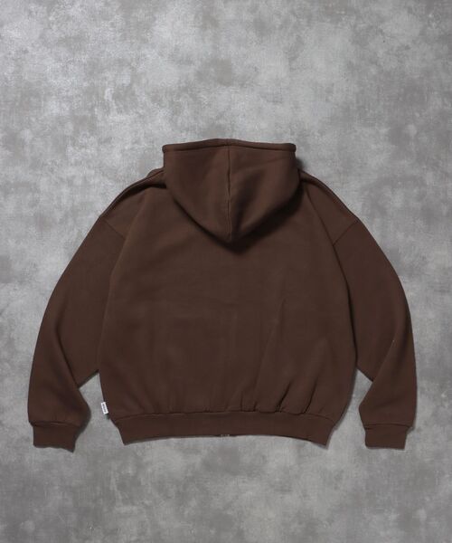 FFEIN（フェイン）】ヘビーウエイトワンポイント立体フードジップ