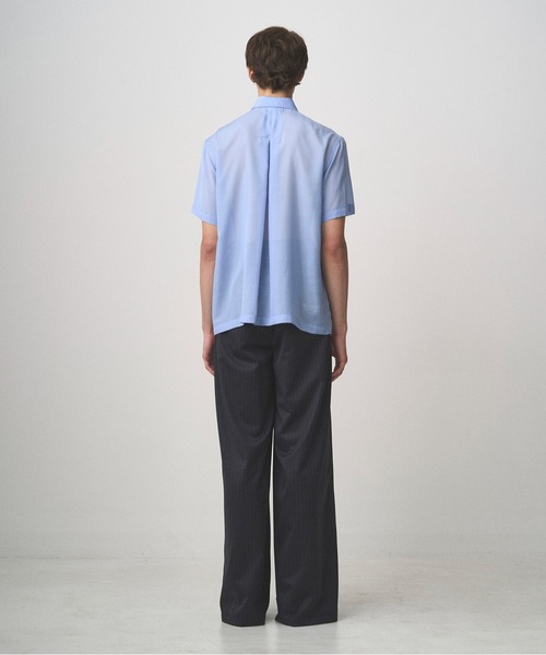 Juha(ユハ)の「SHEER LIGHT S/S SHIRT(シャツ/ブラウス・メンズ・ブラック/サックスブルー/ホワイト・3/4)」の10枚目の写真