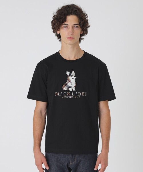 STONE  ロゴパッチTシャツ　ブラック　XL BLACK lab．】ラインストーンジオメトリックロゴT