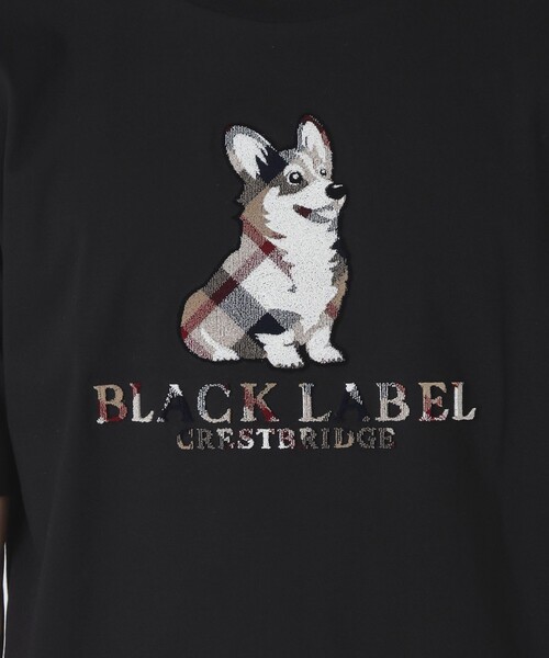 BLACK LABEL CRESTBRIDGE（ブラックレーベル・クレストブリッジ）の「ハブラシコーギーTシャツ（Tシャツ/カットソー・メンズ・ブラック/オフホワイト・M/L/XL/S）」の11枚目の写真
