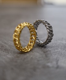 Vini（ヴィニ）の「シンプル 喜平 チェーン リング（リング・レディース）」