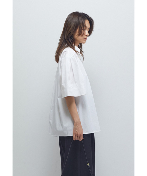 1er Arrondissement(プルミエアロンディスモン)の「フォルムスリーブシャツ(シャツ/ブラウス・レディース・オフホワイト/ブルー系その他3/グレー×サックスブルー・38/36)」の13枚目の写真