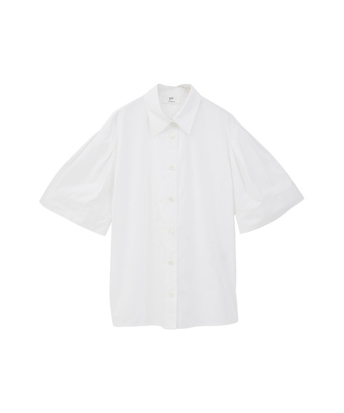 1er Arrondissement(プルミエアロンディスモン)の「フォルムスリーブシャツ(シャツ/ブラウス・レディース・オフホワイト/ブルー系その他3/グレー×サックスブルー・38/36)」の18枚目の写真