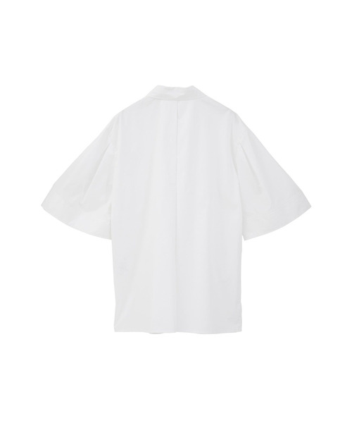 1er Arrondissement(プルミエアロンディスモン)の「フォルムスリーブシャツ(シャツ/ブラウス・レディース・オフホワイト/ブルー系その他3/グレー×サックスブルー・38/36)」の19枚目の写真