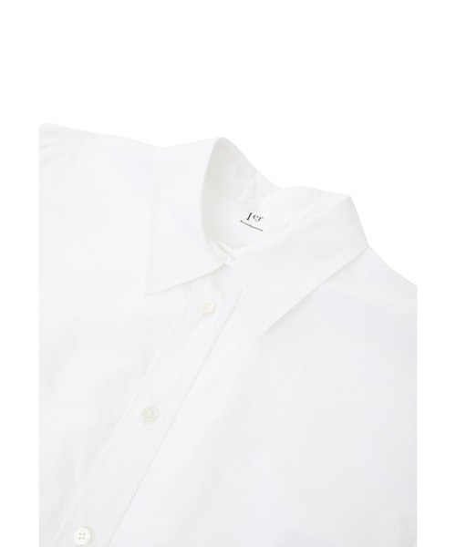 1er Arrondissement(プルミエアロンディスモン)の「フォルムスリーブシャツ(シャツ/ブラウス・レディース・オフホワイト/ブルー系その他3/グレー×サックスブルー・38/36)」の20枚目の写真