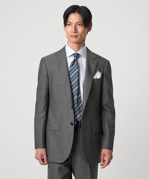 Green label relaxing GUABELLO シルク混　スーツ Green label relaxing GUABELLO シルク混 スーツ 春夏【上質シルク混