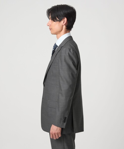 GUABELLO 組織無地 2B MF スーツジャケット（スーツジャケット