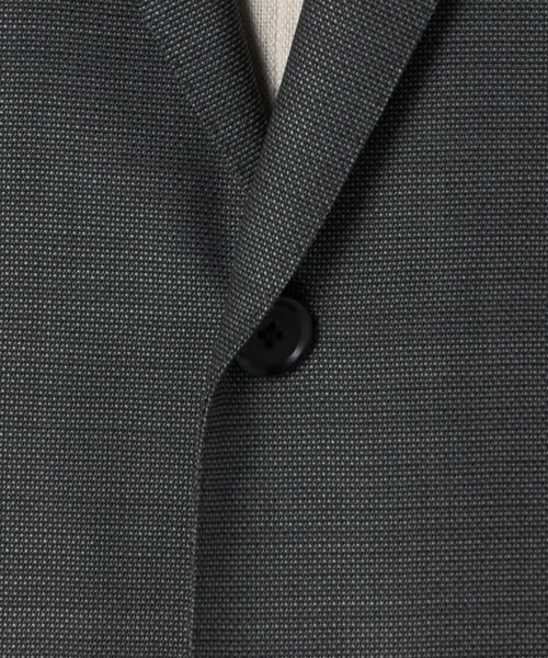 green label relaxing(グリーンレーベルリラクシング)の「GUABELLO 組織無地 2B MF スーツジャケット(スーツジャケット・メンズ・グレー系/ネイビー・44/50/46/52/42/48)」の17枚目の写真