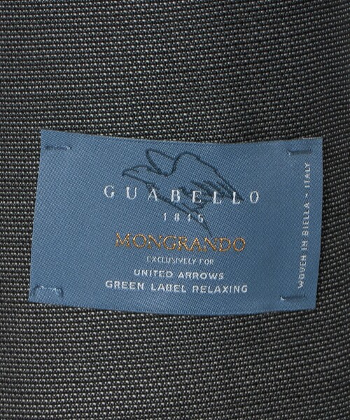 green label relaxing(グリーンレーベルリラクシング)の「GUABELLO 組織無地 2B MF スーツジャケット(スーツジャケット・メンズ・グレー系/ネイビー・44/50/46/52/42/48)」の18枚目の写真
