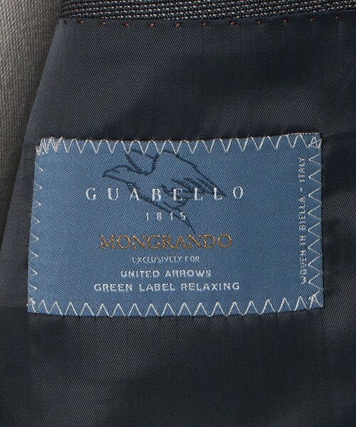 green label relaxing(グリーンレーベルリラクシング)の「GUABELLO 組織無地 2B MF スーツジャケット(スーツジャケット・メンズ・グレー系/ネイビー・44/50/46/52/42/48)」の19枚目の写真