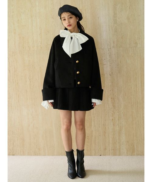 ステンカラーメタルボタンジャケット（ブルゾン）｜SNIDEL（スナイデル