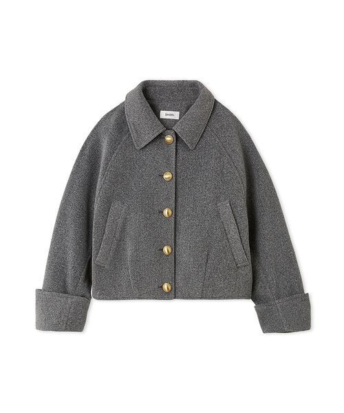 ステンカラーメタルボタンジャケット（ブルゾン）｜SNIDEL（スナイデル