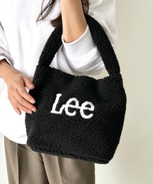 【動画あり】Lee/リー ボア ワンショルダー ミニバッグ/ロゴ刺繍