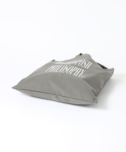 MACKINTOSH PHILOSOPHY（ﾏｯｷﾝﾄｯｼｭ ﾌｨﾛｿﾌｨｰ）の「GREY LABEL カラーロゴトート（トートバッグ・レディース・チャコールグレー/ブルー/レッド/ベージュ・FREE）」の7枚目の写真