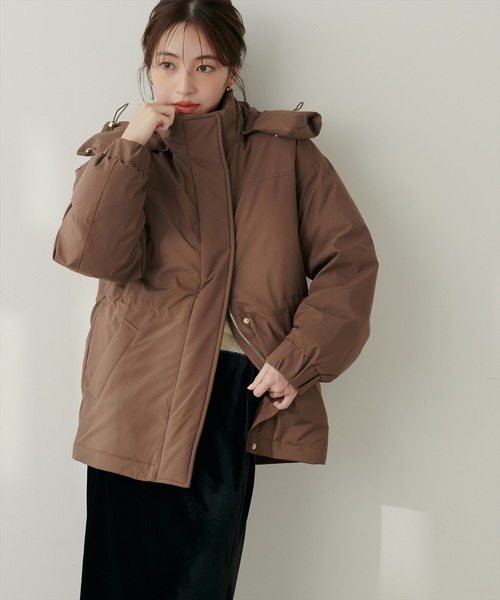 セール】【WOODS × natural couture】ミドル丈ダウン（ダウン