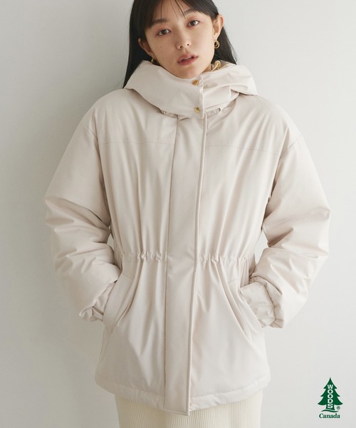 And Couture 330 フード取外可 ダウンコート 38サイズ 黒 M And Couture 330 フード取外可 ダウンコート 38サイズ 黒 M