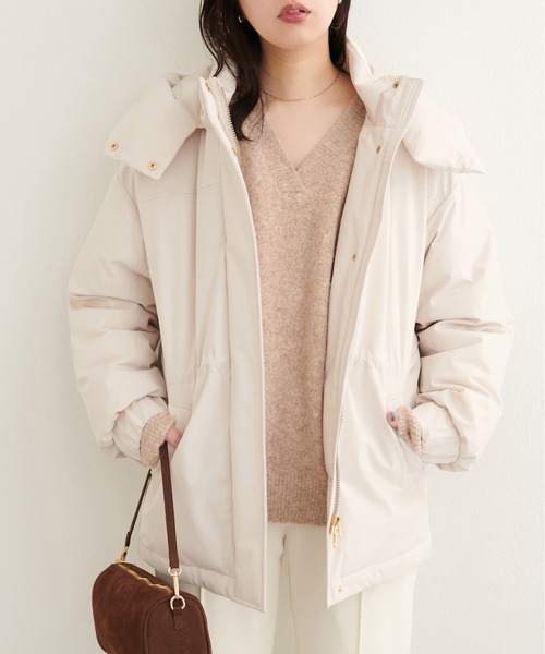 WOODS×natural couture ミドル丈ダウン セール】【WOODS × natural couture】ミドル丈ダウン（ダウン