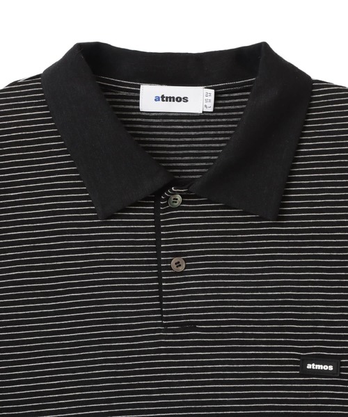 atmos(アトモス)の「atmos Merino Wool Knit Polo Shirt / アトモス メリノウール ニット ポロシャツ(ニット/セーター・メンズ・ブラック/グレー/ブラウン・M/XL/L)」の4枚目の写真